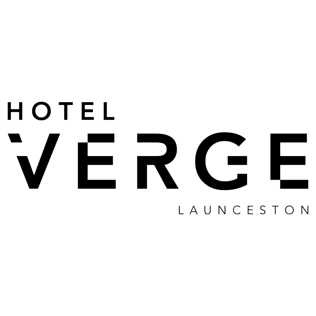Hotel Verge Launceston logo mono